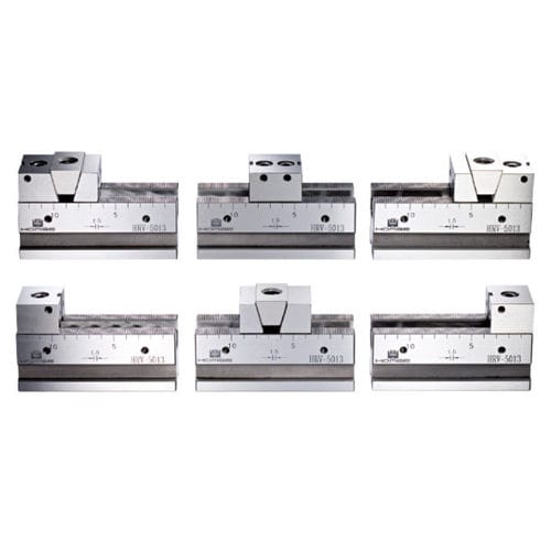 Mordaza múltiple - HRV series - HOMGE MACHINERY IND. CO., LTD. - para máquina herramienta / horizontal / vertical