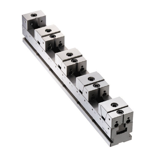 Mordaza de sujeción múltiple - HRV- FD Series - HOMGE MACHINERY IND. CO., LTD. - para máquina herramienta / vertical / modulable