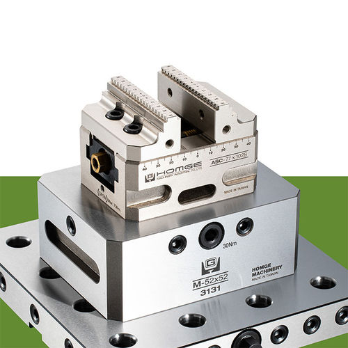 Dispositivos de apriete rápido de punto cero - ASC-S Series - HOMGE MACHINERY IND. CO., LTD. - mecánico / para mecanizado / de piezas para procesar