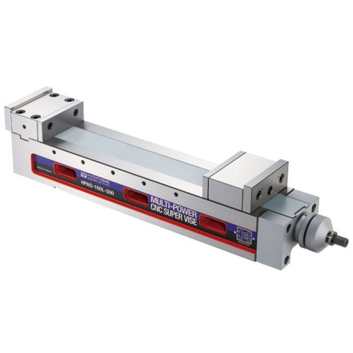 Mordaza de máquina - HPAQ-160L - HOMGE MACHINERY IND. CO., LTD. - vertical / modulable / 5 ejes
