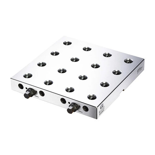 Placa de fijación modular - M-52x52(8026G) | M-96x96(8066G) - HOMGE MACHINERY IND. CO., LTD. - de precisión / de acero / cuadrada