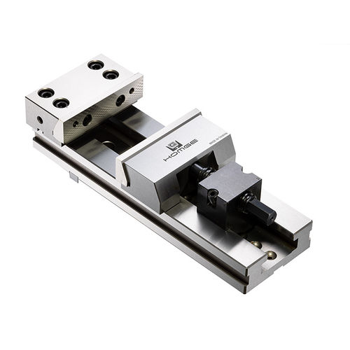 Mordaza para máquina herramienta - HG-100.150.175.200 - HOMGE MACHINERY IND. CO., LTD. - de perfil plano / de tornillo / horizontal