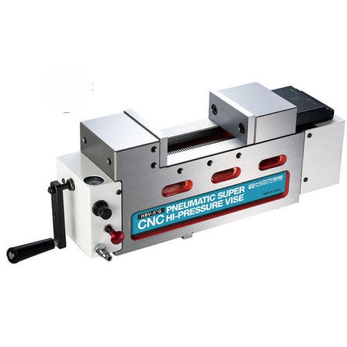 Mordaza para máquina herramienta - HBV-GF series - HOMGE MACHINERY IND. CO., LTD. - neumática / horizontal / de precisión