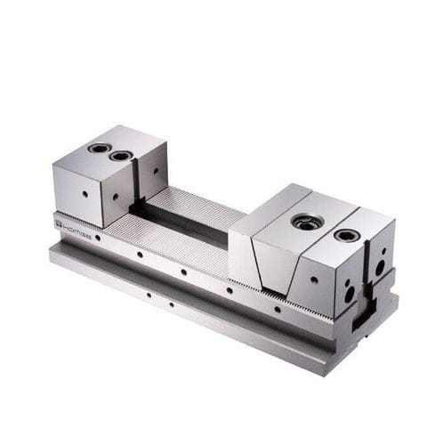 Mordaza para máquina herramienta - S-100 - HOMGE MACHINERY IND. CO., LTD. - para fresadora / manual / de tornillo