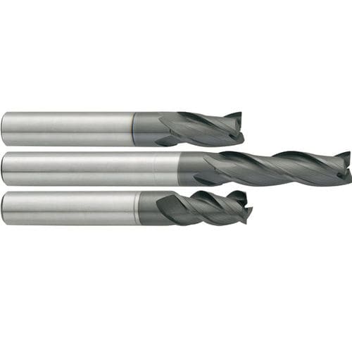 Fresa monobloque - HM series - Carmon - de 2 dientes / de cono cilíndrico
