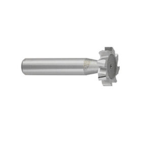 Fresa monobloque - TCL61 - Carmon - para ranuras en T / HSS/HSCO / de cono cilíndrico