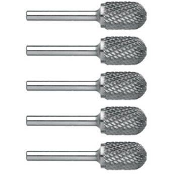 Fresa hemisférica - LR401 WRC	 - Carmon - monobloque / de desbarbado / de cono cilíndrico