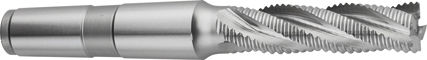 Fresa monobloque - CM4x series - Carmon - de desbaste / HSS/HSCO / con cono morse