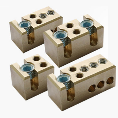 Conector con unión equipotencial - EMClots® - Indu-Sol GmbH - de alimentación eléctrica / de rosca / de latón
