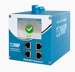Útil de diagnóstico ProfiNet - PROFINET-INspektor® NT - Indu-Sol GmbH - de vigilancia / en línea / inteligente