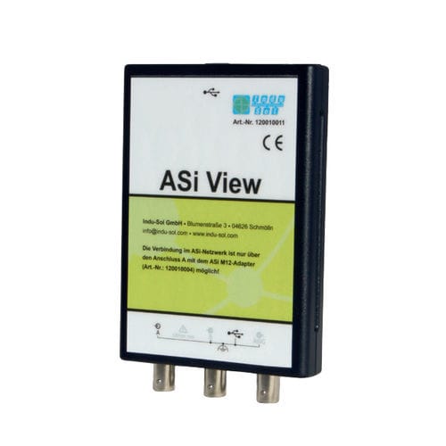 Comprobador para red - ASi View - Indu-Sol GmbH - ASi / de cableado de red / de instalación