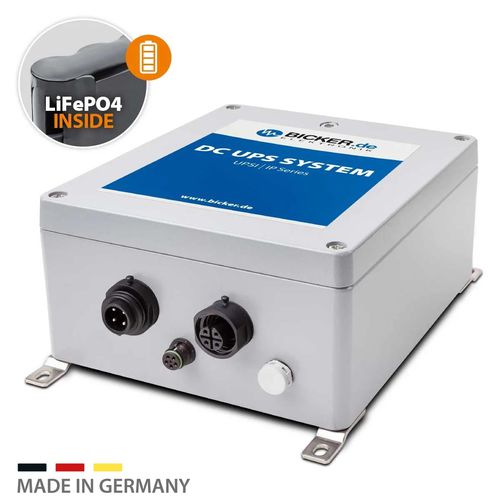 Sistema de alimentación ininterrumpida DC - UPSI-2406IP-26U - Bicker Elektronik GmbH - LiFePO4 / compacto / con batería integrada