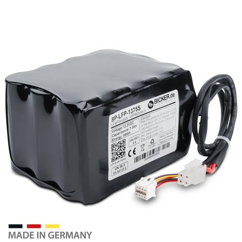 Pila recargable LiFePO4 - BP-LFP-1375S - Bicker Elektronik GmbH - industrial / para aplicaciones médicas / UN 38.3
