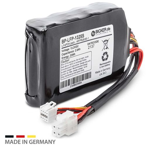 Módulo de baterías LiFePO4 - BP-LFP-1325S - Bicker Elektronik GmbH - bloque / para ondulador / para alimentación de emergencia