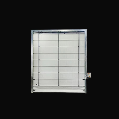 Puerta plegable - FOLD-UP® - GIESSE S.p.A - de acero galvanizado / de tejido / para interior