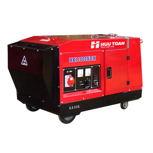 Grupo electrógeno diésel - HK11000 series - Huu Toan Group - monofásico / portátil / 50 Hz