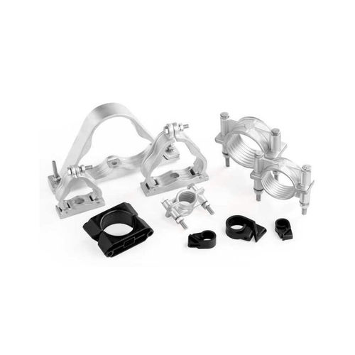 Abrazadera de cable de PVC - A-1 Electricals - de aluminio / con de montaje con tornillo / reglable