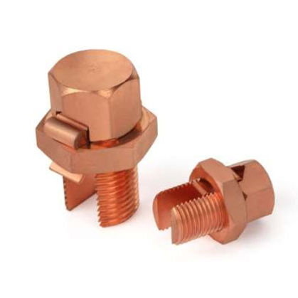 Conector roscado ranurado - A-1 Electricals - de alimentación eléctrica / de latón / para cable eléctrico