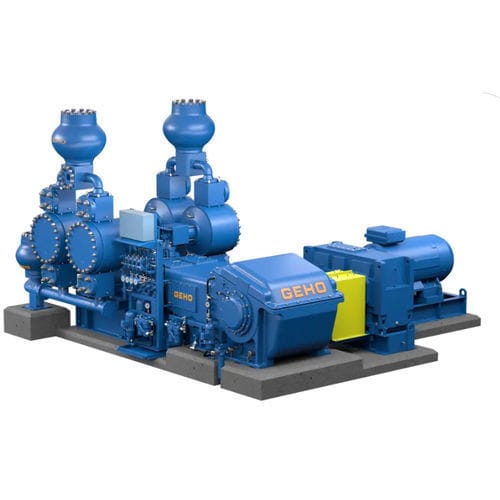 Bomba de pistón - GEHO® - Weir Minerals - para fangos / para productos químicos / eléctrica