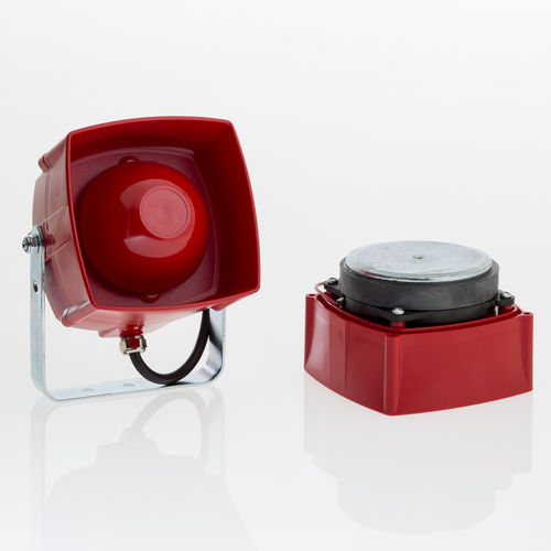 Difusor sonoro de bocina - TE530 - SATEP - IP66 / fijado en escuadra / compacto