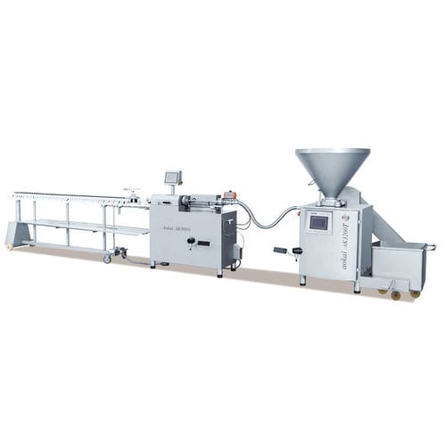 Línea de producción de salchichas de llenado - Foshan Aokai machinery Technology Co.,Ltd