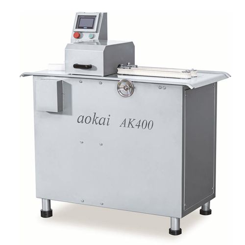 Atadora para salchichas - AK400 - Foshan Aokai machinery Technology Co.,Ltd - con 1 vuelta / automática / de acero inoxidable
