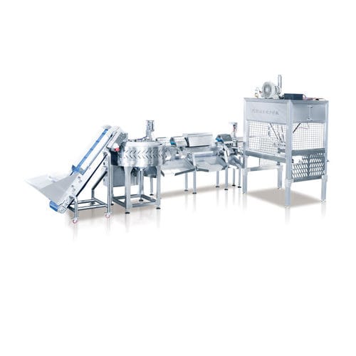 Línea de embalaje completa para la industria alimentaria - FLS500 - Foshan Aokai machinery Technology Co.,Ltd - de salchichas / automática / de alta velocidad
