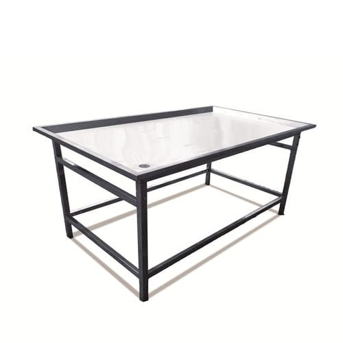 Mesa de trabajo de acero inoxidable - Foshan Aokai machinery Technology Co.,Ltd - para la industria agroalimentaria