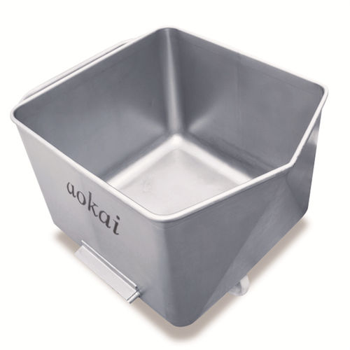 Gaveta de acero inoxidable - Foshan Aokai machinery Technology Co.,Ltd - de transporte / de uso alimentario / con ruedas