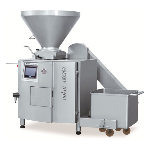 Embutidora de vacío automática - AK-6200 - Foshan Aokai machinery Technology Co.,Ltd - continua / de gran velocidad / servoaccionada