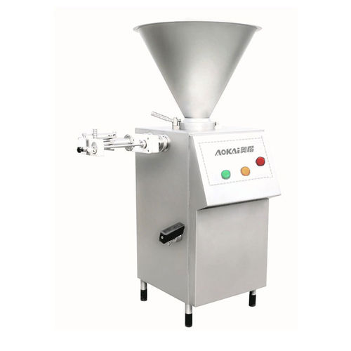 Embutidora de vacío neumática - AKQD1000 - Foshan Aokai machinery Technology Co.,Ltd - automática / para salchichas / para jamón
