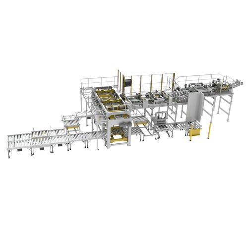 Paletizador por la parte superior - ARCUS 5000 B - NEWTEC BAG PALLETIZING - de bolsas / de gran capacidad / de alta velocidad