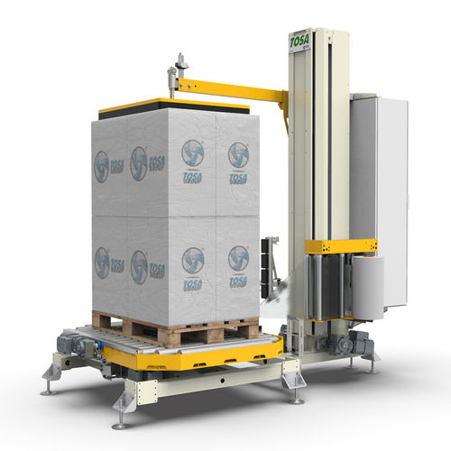 Envolvedora con plataforma giratoria - NEWTEC BAG PALLETIZING - automática / para palés