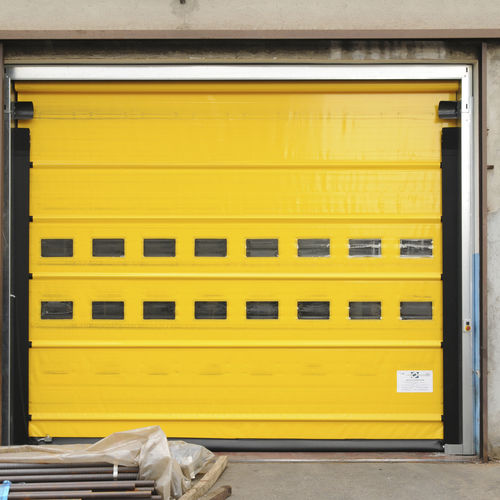 Puerta enrollable - AD - Apostoli Daniele srl - de acero inoxidable / de acero galvanizado / de PVC