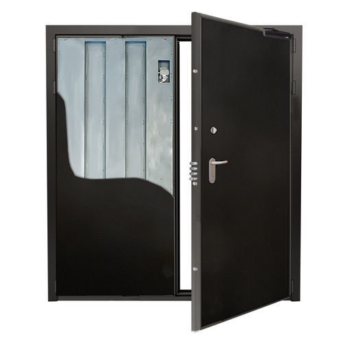 Sistema de puertas blindado - CBX-60 - CBX SECURITY - abatible / de vidrio / para interior