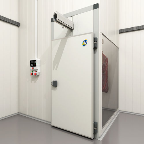 Puerta abatible - 200PG - MIV INSULATING SYSTEMS S.R.L. - con bisagra / giratoria / pivotante