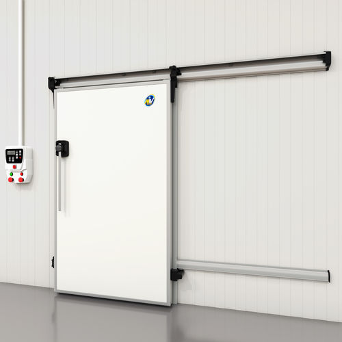 Puerta corredera - 976-977P - MIV INSULATING SYSTEMS S.R.L. - abatible / de acero inoxidable / de aluminio