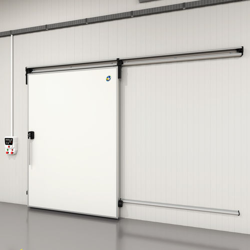 Puerta corredera - 979M  - MIV INSULATING SYSTEMS S.R.L. - abatible / de acero inoxidable / de aluminio