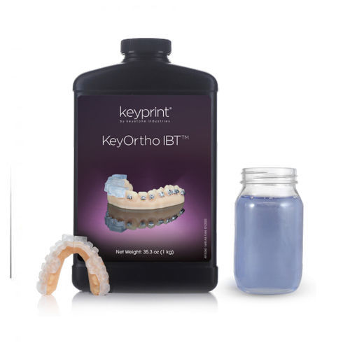 Resina para impresora 3D para ortodoncia - KeyOrtho IBT ™ - Nexa3D - médica