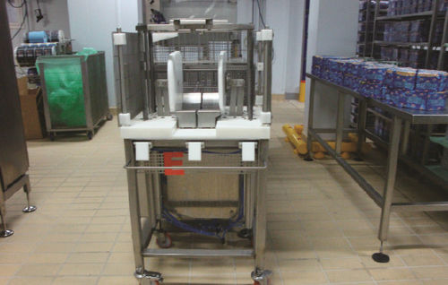 Porcionadora de queso de pasta blanda - TVAR - CAD PROJECT S.R.L. - de lámina / de peso fijo / semiautomática