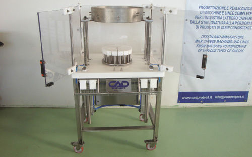 Porcionadora de queso de pasta semidura - TT02 - CAD PROJECT S.R.L. - de pasta dura / de lámina / semiautomática
