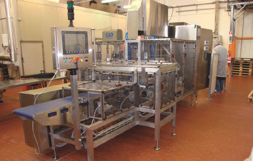 Porcionadora de queso de pasta blanda - TZXT-M - CAD PROJECT S.R.L. - por ultrasonidos / automática / de peso fijo