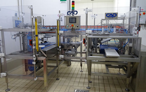 Máquina descortezadora de quesos automática - PFI - CAD PROJECT S.R.L.