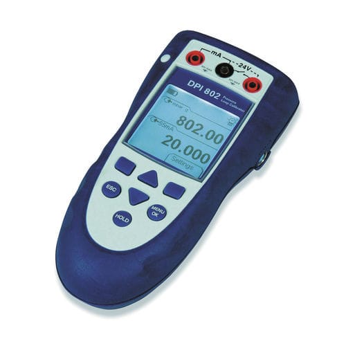 Indicador de presión absoluto - DPI 800 - Druck - relativo / diferencial / con pantalla LCD