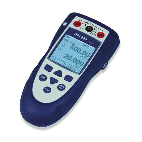 Indicador de presión absoluto - DPI 880 - Druck - relativo / diferencial / con pantalla LCD