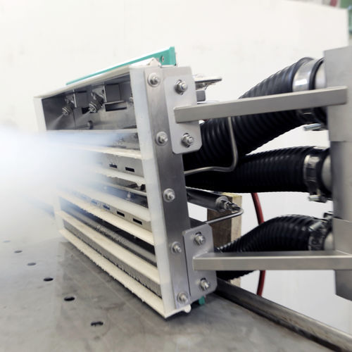 Limpiadora de vapor eléctrica - Jolly S2 - REA STEAM CLEANING SRL - de aspiración / para la industria agroalimentaria / para transportadores de cinta