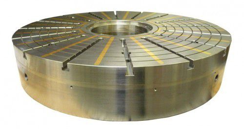 Placa magnética circular - 11.15 - Braillon Magnetics - electropermanente / radial / para rectificado