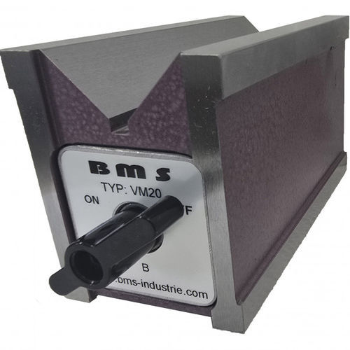 Bloque en V magnético de imán permanente - 13.32 series - Braillon Magnetics - para aplicaciones metereológicas / para máquina de electroerosión / para rectificado