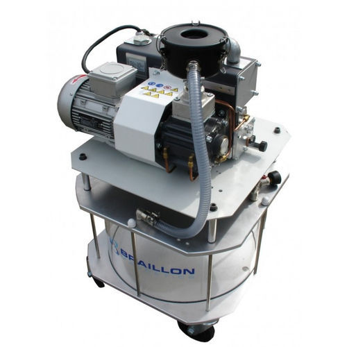 Grupo de vacío con bomba de paletas - 30.10 series - Braillon Magnetics - lubricado / industrial / compacto