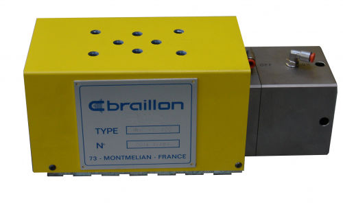 Elevador magnético permanente de conmutación neumática - 20.09.PN - Braillon Magnetics - de manipulación / de neodimio / compacto